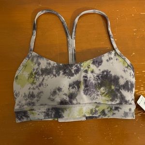 NWT flow Y adjustable Sports Bra - Lululemon